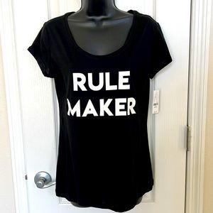 NY&C Graphic T-Shirt Rule Maker Size M